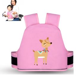 Tony Stark Kids Safety Belt for Two Wheeler with Reflective Strips (Woodland Fawn)-8