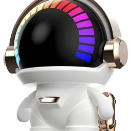 NEGOCIO Space Robot Sound, Compact Astronaut Bluetooth Smart Speaker, Portable Wireless Speaker with HiFi Sound Quality- PACK OF 1- COLOR MAY VARY-image-2