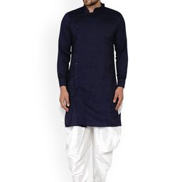 VEERA PARIDHAAN Men Regular Kurta with Pyjamas-picture-38