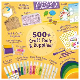 imagimake Imagi Make DIY Craft Color and Clay Celebration Kit - Multicolor image 2