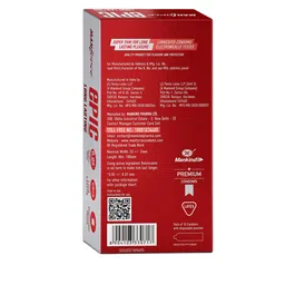 Manforce Set of 3 Epic Pleasure Long Lasting Raspberry Flavoured Condoms - 10 Pcs Each image 2