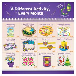 imagimake Imagi Make DIY Craft Color and Clay Celebration Kit - Multicolor image 4
