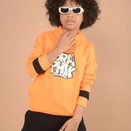 Crimsoune Club Boys Orange Graphic Sweatshirt-picture-14