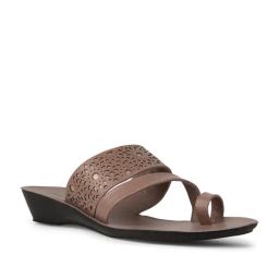 Bata Women's Grey Toe Ring Sandals-image-96