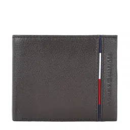 Tommy Hilfiger Ramiro Brown Casual Leather Bi-Fold Wallet for Men-23