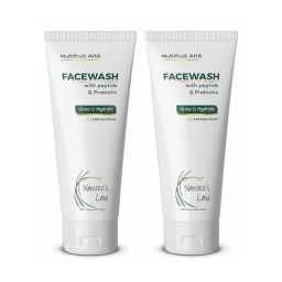 NatuRe's Law Multifruit AHA Face Wash with Peptides and Probiotics - Pack of 2-41
