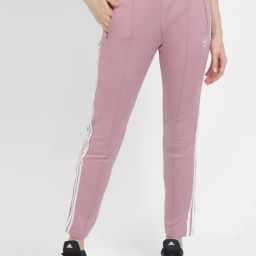 Adidas Originals Purple Striped Track Pants-image-46