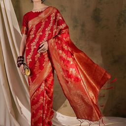 Suha Woven Design Zari Art Silk Banarasi Saree-image-85