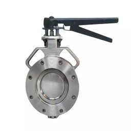 PMW 8 inch 200 mm CS WCB 304 Spherical Disc Butterfly Valve Lever Operated-image-54