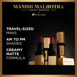 MyGlamm Manish Malhotra Soft Matte Mini Lipstick Retro Combo image 5