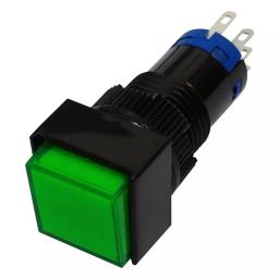 MULTICOMP PRO Industrial Pushbutton Switches PB SW, SPDT, 0.5A/0.1A/220V, PANEL, GRN, MP-PB5-AB3BG112V-IP40-8.-picture-48