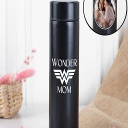 FNP Multicolor Stainless Steel Wonder Mom Personalised Led Bottle (650 ml)-12
