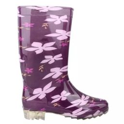 Hillson Ladies Gumboot PVC Purple Size UK5, Merikom-6-33
