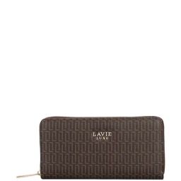 LAVIE LUXE Brown Casual Synthetic Leather Zip Around Wallet for Women-image-55