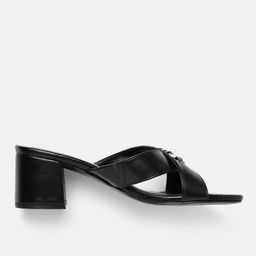 Allen Solly Open Toe Chain Detail Block Heels image 3