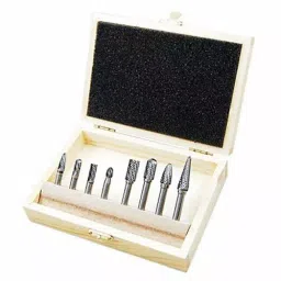 Westward Carbide Bur Set Double Cut 6.35 mm (1/4 inch), 20UH85-image-56