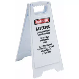 TOUGH GUY 24 inch  White Polypropylene Floor Sign, 6DMG2-image-76