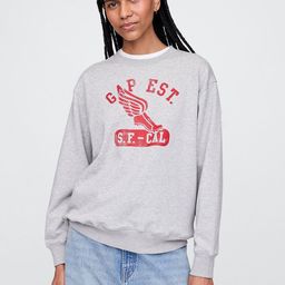 GAP Brand Logo Printed Sweatshirt-picture-26