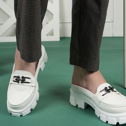 DressBerry Women Patent Leather Loafers-image-30