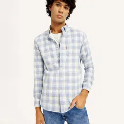 Levi's Men's Checkered Slim Fit Shirt-picture-8