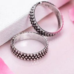 Zavya 925 Silver Radiant Steps Toe Rings for Women-image-42