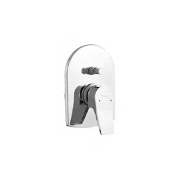 Parryware Aqua Bottom Lever 2 Way Diverter with Concealed Chrome, G5750A1+G5051A1 (Pack of 2 Piece) image 2