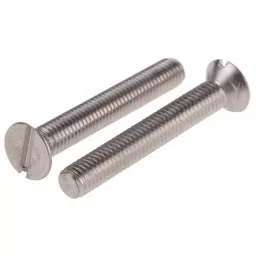 RS PRO Machine Screw M5x35 mm Stainless Steel Slot Countersunk, 9141885 (Bag of 50 pcs)-picture-14