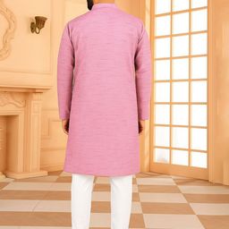 JASHNA Men Regular Kurta with Pyjamas image 3