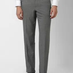 Van Heusen Men Mid-Rise Slim Fit Formal Trousers-image-59