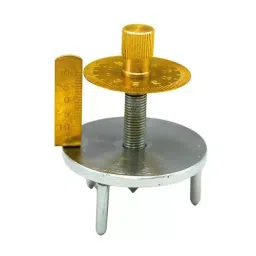 Saksham Enterprises Brass Double Disc Double Disc MS Rod Spherometer-36