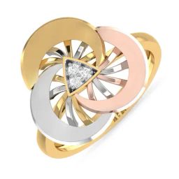 PC Jeweller Brooklynne 22 kt Gold Ring-picture-1