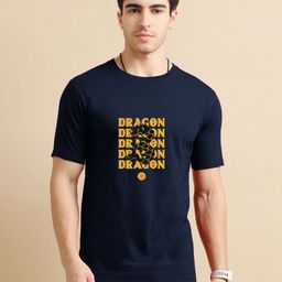 Enciger Men Printed Applique T-shirt-image-40
