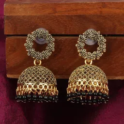 Anouk Contemporary Jhumkas Earrings-image-20