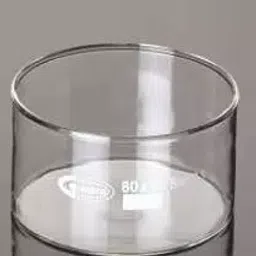 Glassco 140x75 mm Crystallizing Dish Without Spout 246.202.08-40