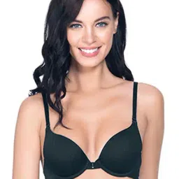 Amante Black Under Wired Padded Push Up Bra-picture-34