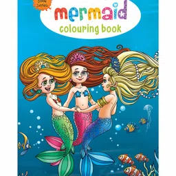 wonder house books Mermaid Jumbo Colouring Book - English-picture-21