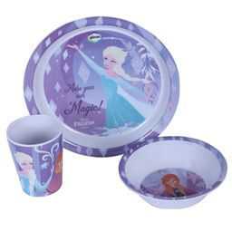 Disney Gluman Frozen Kids Meal Set - Purple-20