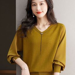 StyleCast Women Long Sleeves V-Neck Pullover Sweater-picture-49