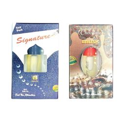 RAVIOUR LIFESTYLE Set Of 2 Chocolate Musk & Signature Roll On Attar - 8 ml Each-93