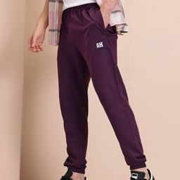 Mast & Harbour Men Solid Relaxed Joggers-image-56