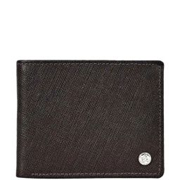 Eske Brown Casual Leather Bi-Fold Wallet for Men-35