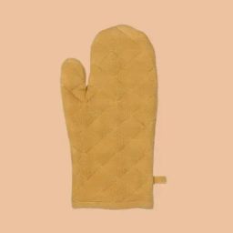 House This Harmika Yellow Cotton Gloves - Set of 2-29
