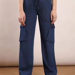 FCK-3 Women Relaxed Fit High-Rise Stretchable Jeans-picture-36