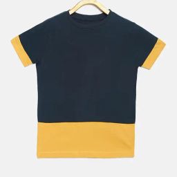 Dillinger Kids Navy Color Block T-Shirt-image-83