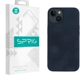 Sprig Liquid Silicone Back Cover for APPLE iPhone 14 (Black)-image-97