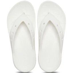 Crocs Men's Classic White Flip Flops-image-51
