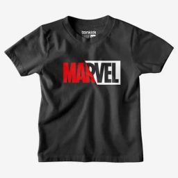 Bonkids Boys Typography Printed Round Neck Cotton T-Shirt-image-1