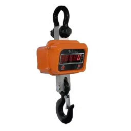 EWS Crane Weighing Scale Orange & Black 50000 Kg Load Capacity with LED Display, CS50000-image-0