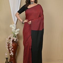 DipDiya Pure Cotton Taant Saree-picture-36