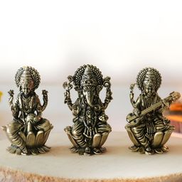 The Spiritual Living Gold-Toned Religious Idol Showpiece-image-46